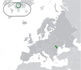 Location Moldova Europe